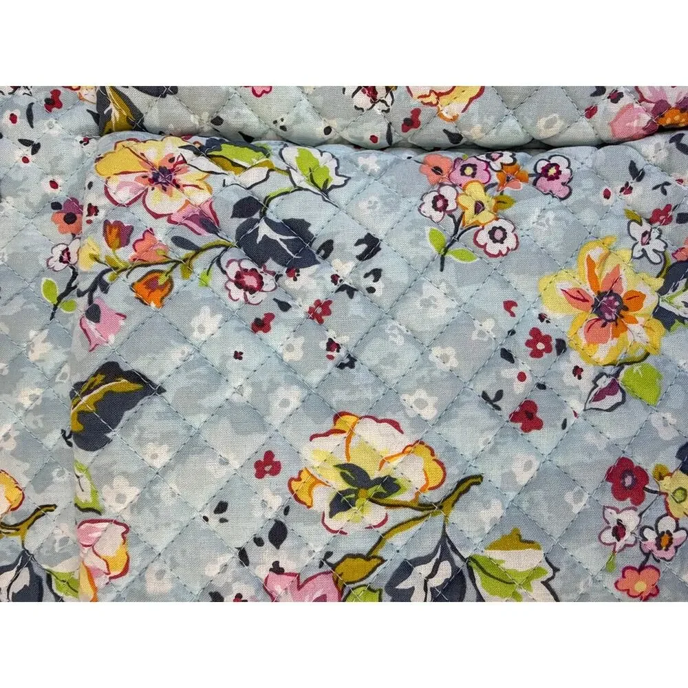 Vera Bradley Cotton Ultimate Baby Diaper Bag in Blue Floral